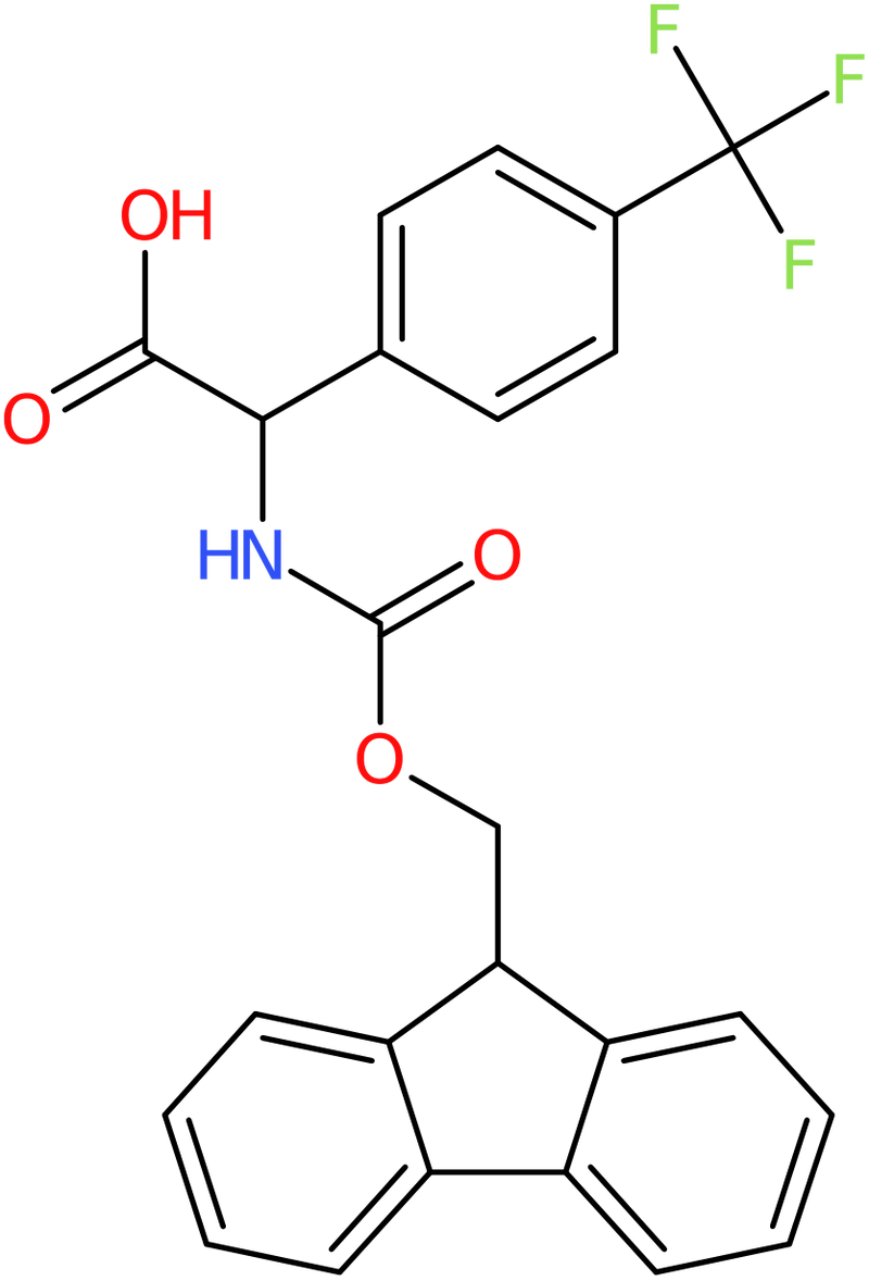 2-{[(9H-Fluoren-9-ylmethoxy)carbonyl]amino}-2-[4-(trifluoromethyl)phenyl]acetic acid, NX74463