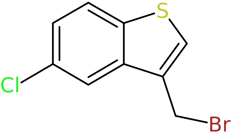 CAS: 1198-51-2 | 3-(Bromomethyl)-5-chlorobenzo[b]thiophene, NX16630