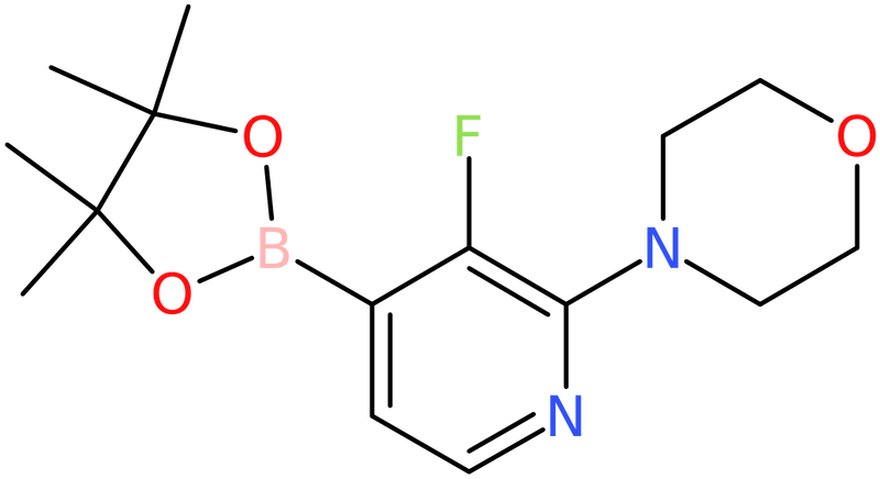 CAS: 957198-29-7 | 3-Fluoro-2-(morpholin-4-yl)pyridine-4-boronic acid, pinacol ester, NX71200