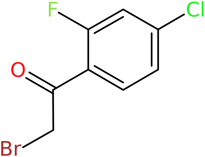 CAS: 725743-41-9 | 2-Fluoro-4-chlorophenacyl bromide, >97%, NX59704