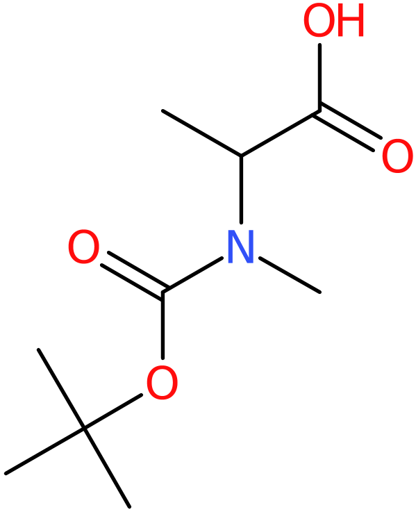 CAS: 13734-31-1 | Boc-N-methyl-DL-alanine, >97%, NX22560