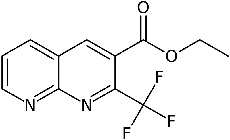 CAS: 252959-76-5 | Ethyl 2-(trifluoromethyl)-1,8-naphthyridine-3-carboxylate, NX37802