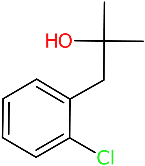 CAS: 6256-31-1 | 1-(2-Chlorophenyl)-2-methylpropan-2-ol, >95%, NX55683