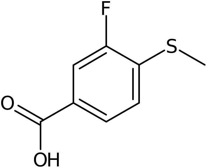 CAS: 244606-32-4 | 3-Fluoro-4-(methylthio)benzoic acid, >95%, NX37242