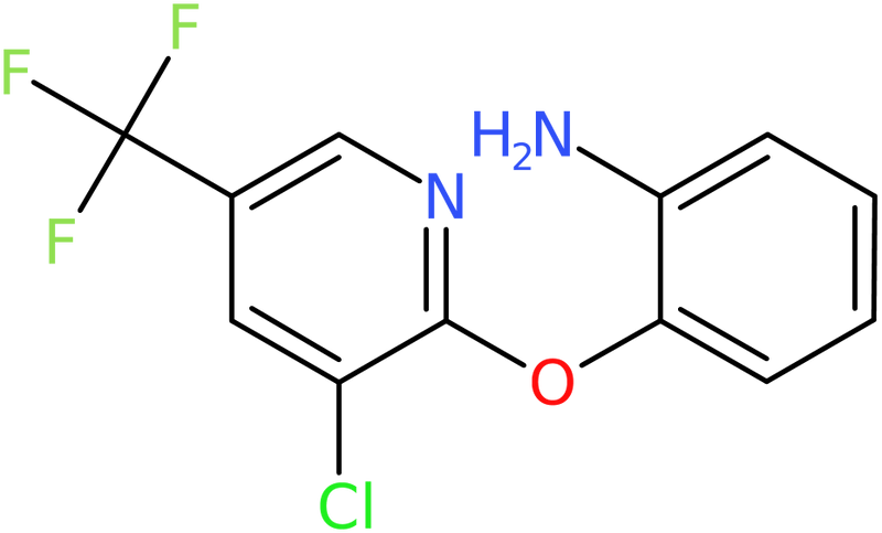 CAS: 98968-77-5 | 2-[3-Chloro-5-(trifluoromethyl)pyridin-2-yloxy]aniline, >97%, NX71747