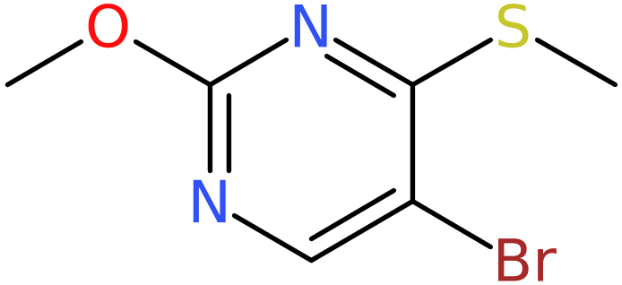 CAS: 59549-52-9 | 5-Bromo-2-methoxy-4-(methylthio)pyrimidine, NX54276