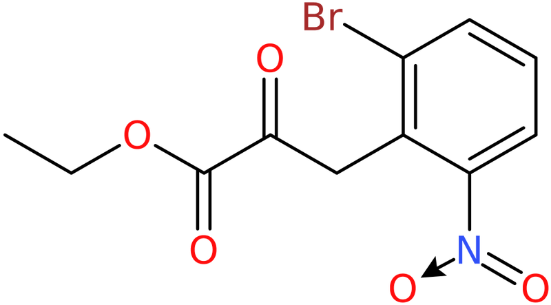 CAS: 608510-29-8 | Ethyl 3-(2-Bromo-6-nitrophenyl)-2-oxopropanoate, NX54800
