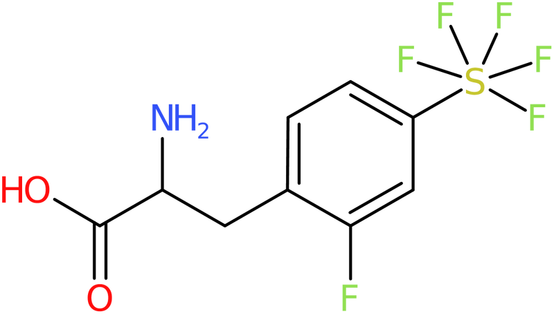 CAS: 1435806-16-8 | 2-Fluoro-4-(pentafluorosulfur)-DL-phenylalanine, NX24290