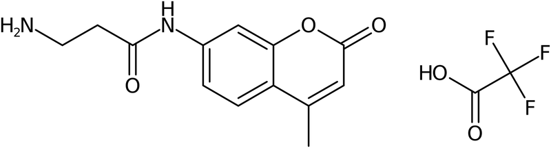 CAS: 201847-54-3 | beta-Alanine 7-amido-4-methylcoumarin trifluoroacetate salt, NX32908
