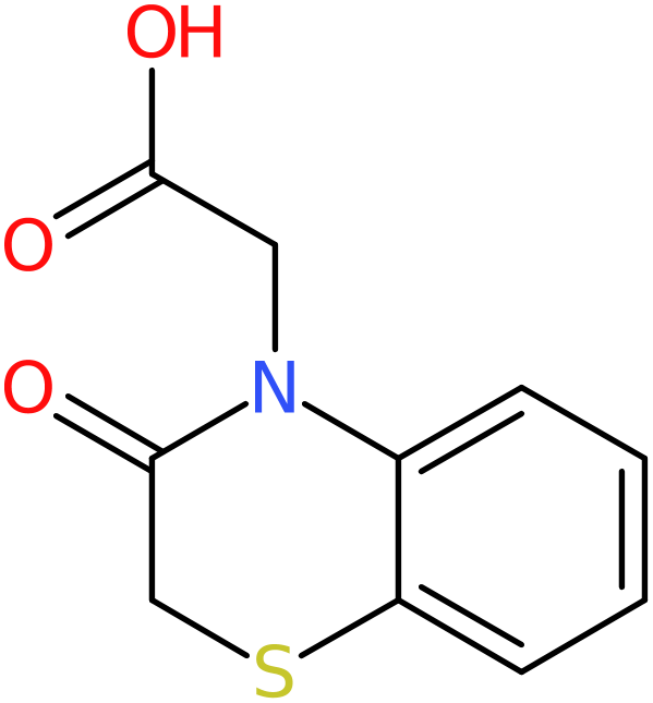 CAS: 100637-60-3 | (2,3-Dihydro-3-oxo-4H-1,4-benzothiazin-4-yl)acetic acid, NX10671