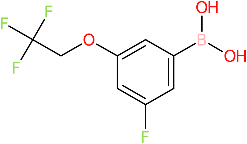 CAS: 850589-55-8 | 3-Fluoro-5-(2,2,2-trifluoroethoxy)benzeneboronic acid, >98%, NX63980