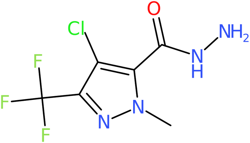 CAS: 1001518-79-1 | 4-Chloro-1-methyl-3-(trifluoromethyl)-1H-pyrazole-5-carbohydrazide, NX10257