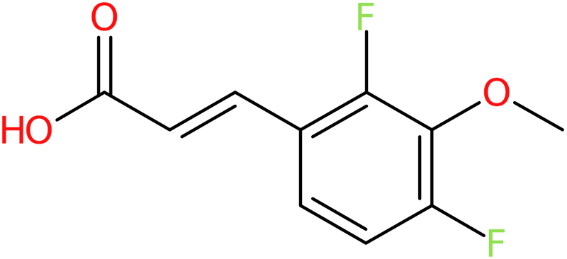 CAS: 886499-22-5 | 2,4-Difluoro-3-methoxycinnamic acid, NX66737