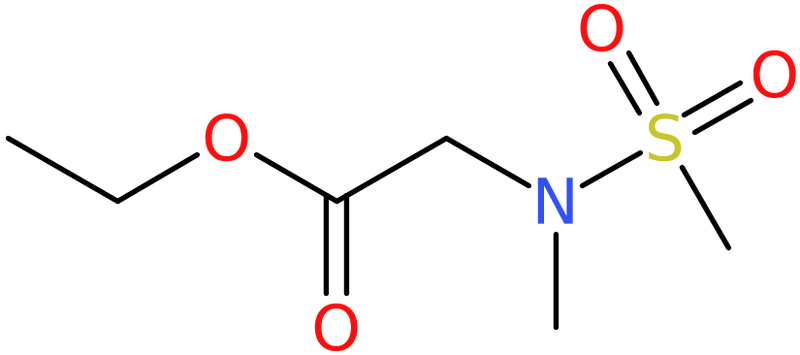 CAS: 58742-72-6 | N-Methyl-N-(methylsulfonyl)glycine Ethyl Ester, NX53925