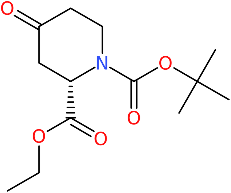 CAS: 180854-44-8 | Ethyl (S)-1-Boc-4-oxopiperidine-2-carboxylate, >95%, NX30340