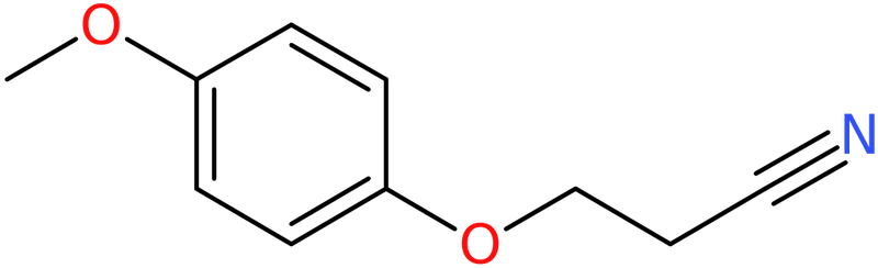 CAS: 63815-39-4 | 3-(4-Methoxyphenoxy)propanenitrile, >95%, NX56392