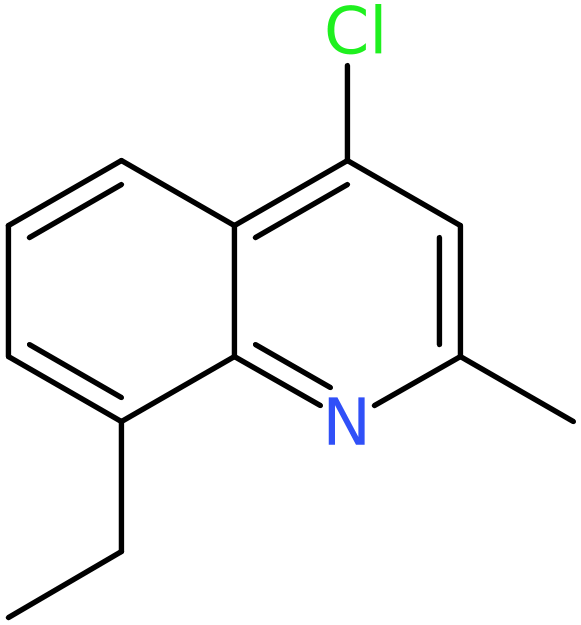 CAS: 63136-24-3 | 4-Chloro-8-ethyl-2-methylquinoline, NX56048