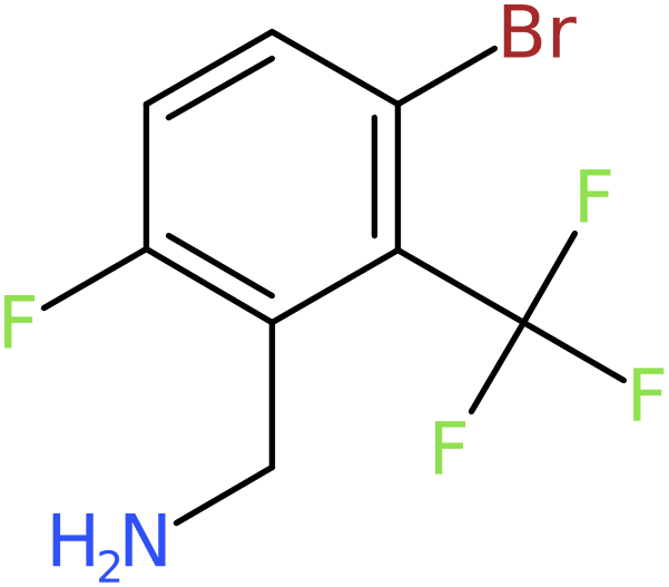 CAS: 2385185-07-7 | 3-Bromo-6-fluoro-2-(trifluoromethyl)benzylamine, NX36697
