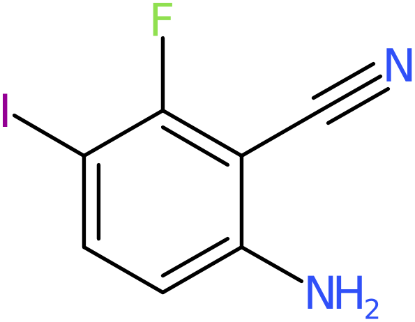 CAS: 1000577-82-1 | 6-Amino-2-fluoro-3-iodobenzonitrile, >95%, NX10202