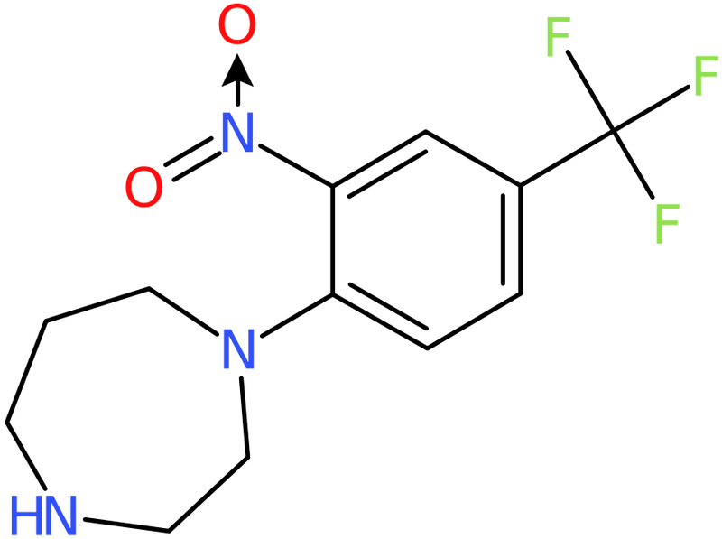 CAS: 646455-48-3 | 1-[2-Nitro-4-(trifluoromethyl)phenyl]homopiperazine, NX56670