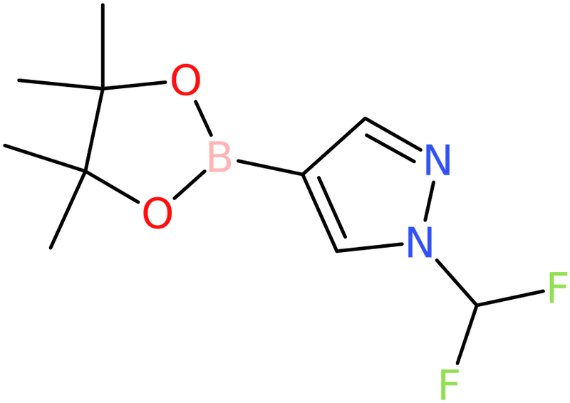 CAS: 1206640-82-5 | 1-(Difluoromethyl)-4-(4,4,5,5-tetramethyl-1,3,2-dioxaborolan-2-yl)-1H-pyrazole, >97%, NX17013