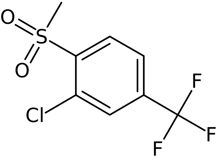 CAS: 1000339-68-3 | 3-Chloro-4-(methylsulphonyl)benzotrifluoride, NX10111