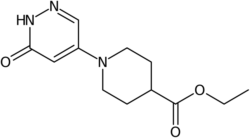 CAS: 1000018-23-4 | Ethyl 1-(1,6-dihydro-6-oxopyridazin-4-yl)piperidine-4-carboxylate, NX10069