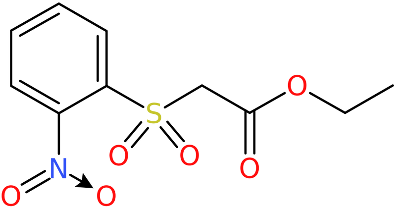 CAS: 60781-34-2 | Ethyl 2-(2-nitrophenyl)sulfonylacetate, >96%, NX54764