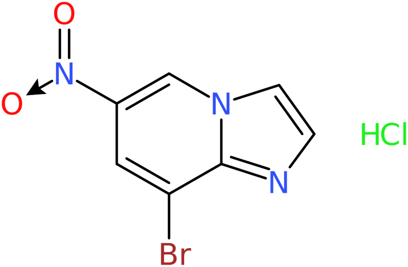 CAS: 957120-43-3 | 8-Bromo-6-nitroimidazo[1,2-a]pyridine hydrochloride, NX71160