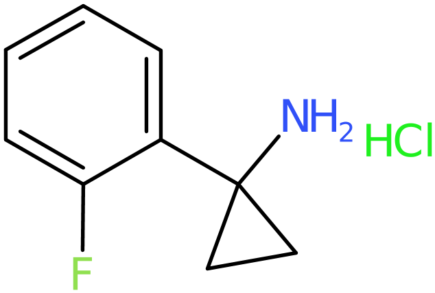 CAS: 1215107-57-5 | 1-(2-Fluorophenyl)cyclopropan-1-amine hydrochloride, >96%, NX17728