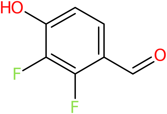 CAS: 676500-39-3 | 2,3-Difluoro-4-hydroxybenzaldehyde, >97%, NX57856