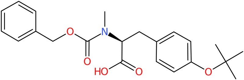 CAS: 67586-06-5 | (2S)-2-{[(Benzyloxy)carbonyl](methyl)amino}-3-[4-(tert-butoxy)phenyl]propanoic acid, NX57823