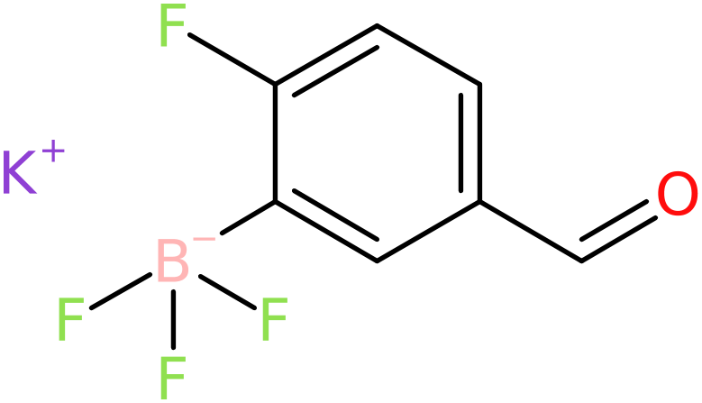 CAS: 1012868-70-0 | Potassium (2-fluoro-5-formylphenyl)trifluoroborate, >95%, NX10940