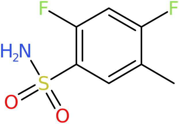 CAS: 1384430-88-9 | 2,4-Difluoro-5-methylbenzenesulfonamide, >97%, NX22941
