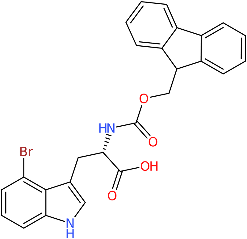CAS: 2244532-69-0 | N-Fmoc-4-bromo-L-tryptophan, NX35624