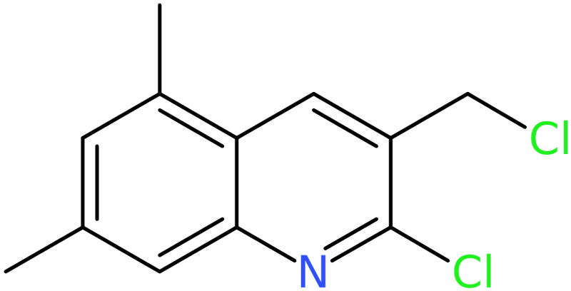 CAS: 948290-59-3 | 2-Chloro-3-chloromethyl-5,7-dimethylquinoline, NX70431