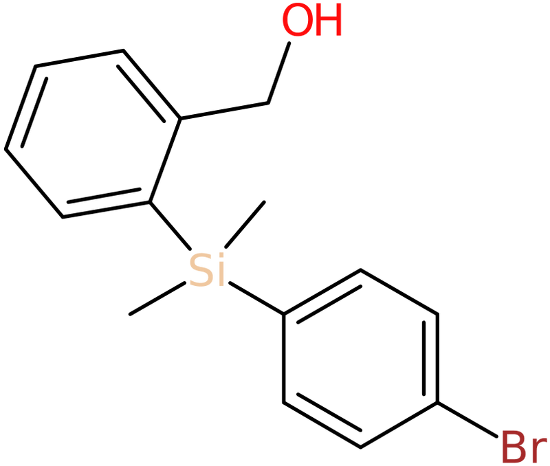 CAS: 947515-73-3 | {2-[(4-Bromophenyl)dimethylsilyl]phenyl}methanol, NX70388