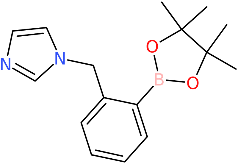 1-{[2-(Tetramethyl-1,3,2-dioxaborolan-2-yl)phenyl]methyl}-1H-imidazole, NX74075