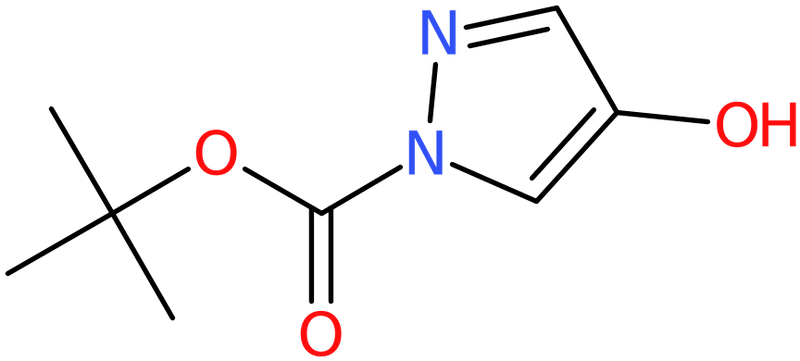 tert-Butyl 4-hydroxy-1H-pyrazole-1-carboxylate, >98%, NX74405
