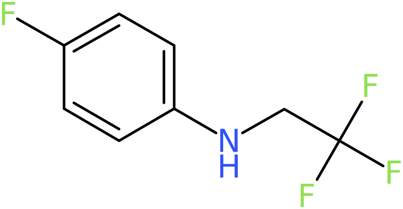 CAS: 62158-94-5 | 4-Fluoro-N-(2,2,2-trifluoroethyl)aniline, NX55482