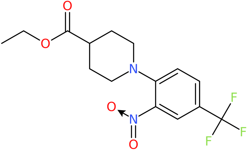 CAS: 610259-53-5 | Ethyl 1-[2-nitro-4-(trifluoromethyl)phenyl]piperidine-4-carboxylate, NX54900