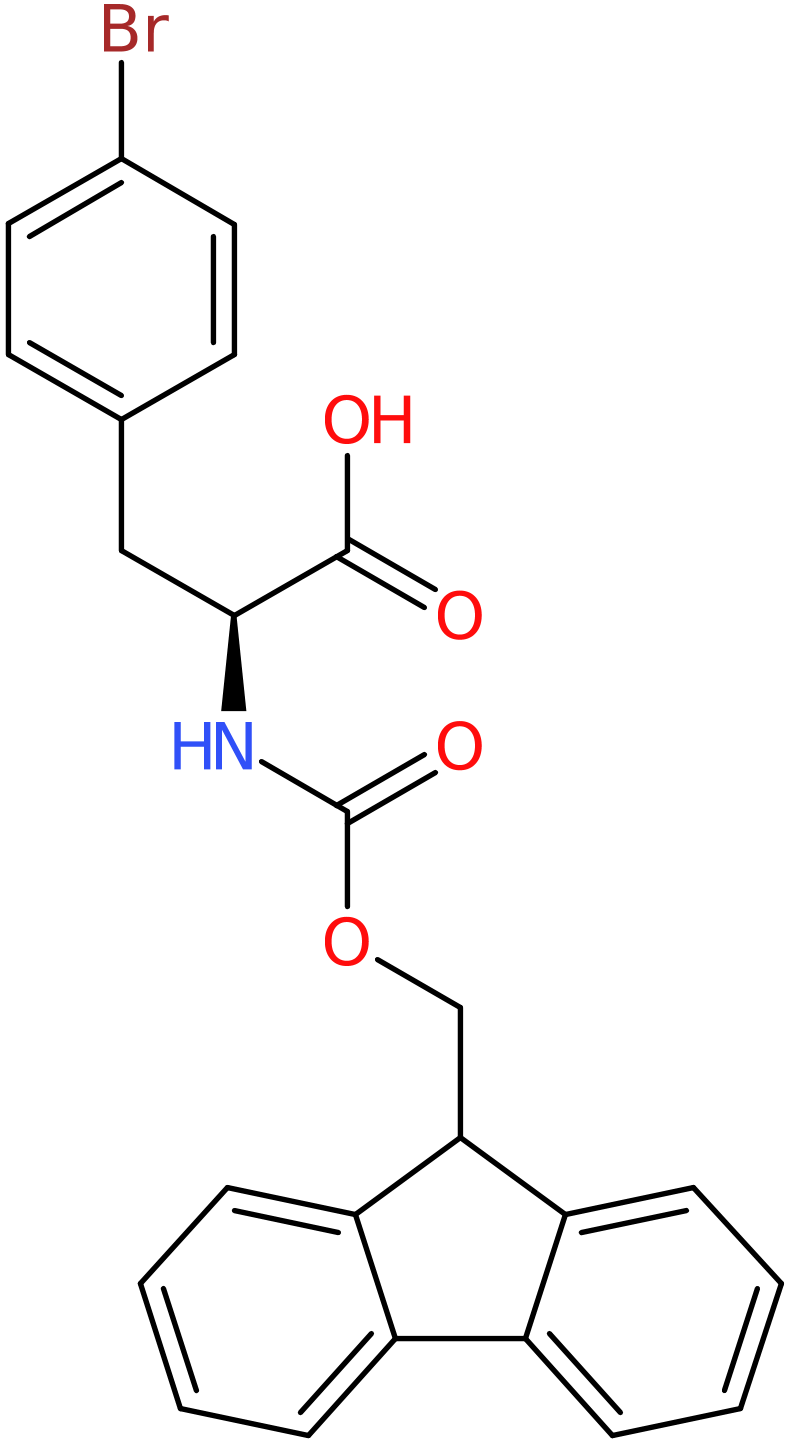 CAS: 198561-04-5 | 4-Bromo-L-phenylalanine, N-FMOC protected, >97%, NX32582