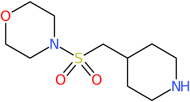 CAS: 1206969-00-7 | 4-(Piperidin-4-ylmethanesulfonyl)-morpholine, NX17030