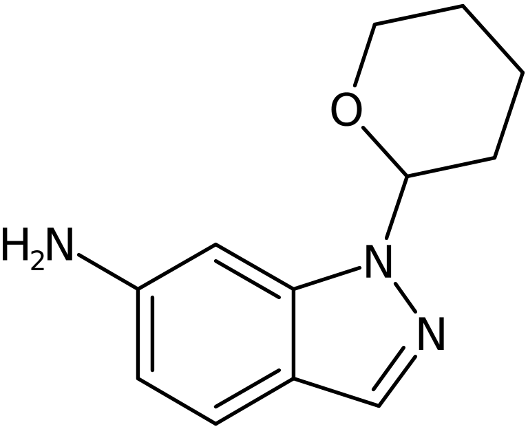 CAS: 1053655-59-6 | 6-Amino-1-(tetrahydro-2H-pyran-2-yl)-1H-indazole, NX12582