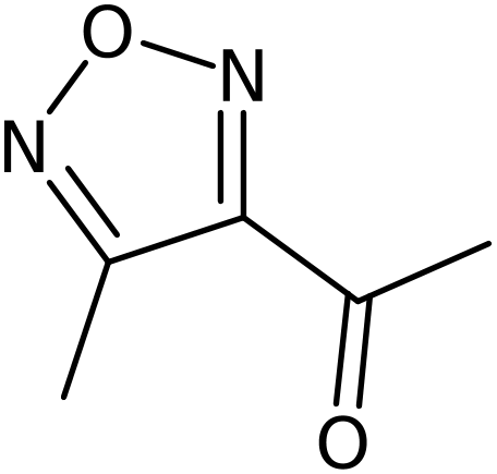 CAS: 165067-10-7 | 1-(4-Methyl-1,2,5-oxadiazol-3-yl)ethan-1-one, >95%, NX27769