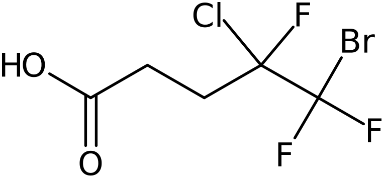 CAS: 232602-79-8 | 5-Bromo-4-chloro-4,5,5-trifluoropentanoic acid, >97%, NX36179