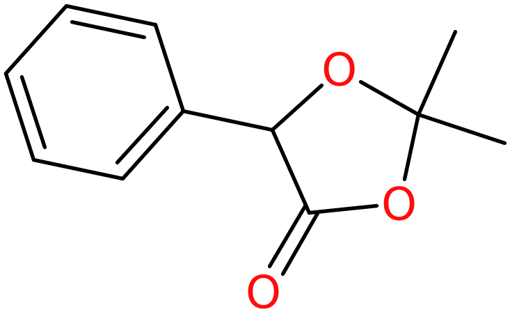 CAS: 6337-34-4 | 2,2-Dimethyl-5-phenyl-[1,3]dioxolan-4-one, NX56179