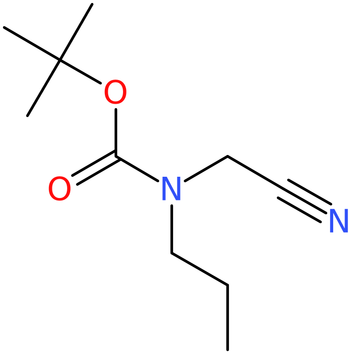 CAS: 1247796-07-1 | tert-Butyl cyanomethylpropylcarbamate, >95%, NX18922