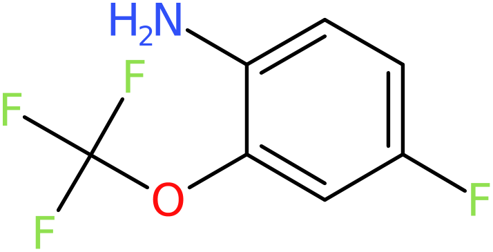 CAS: 123572-66-7 | 4-Fluoro-2-(trifluoromethoxy)aniline, >98%, NX18505