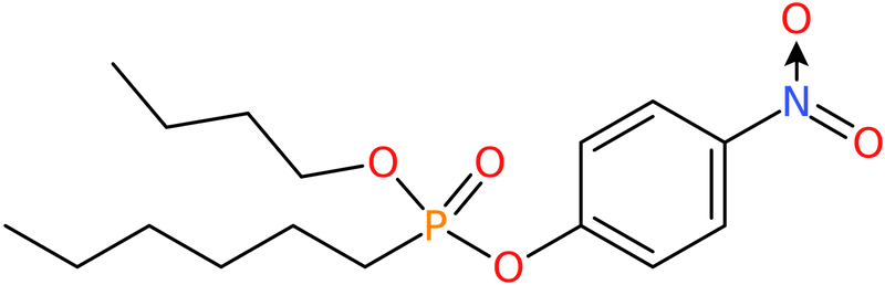 Butyl 4-nitrophenyl hexylphosphonate, NX72036